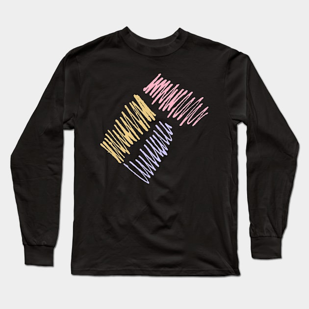 Art Marks Long Sleeve T-Shirt by Nikokosmos